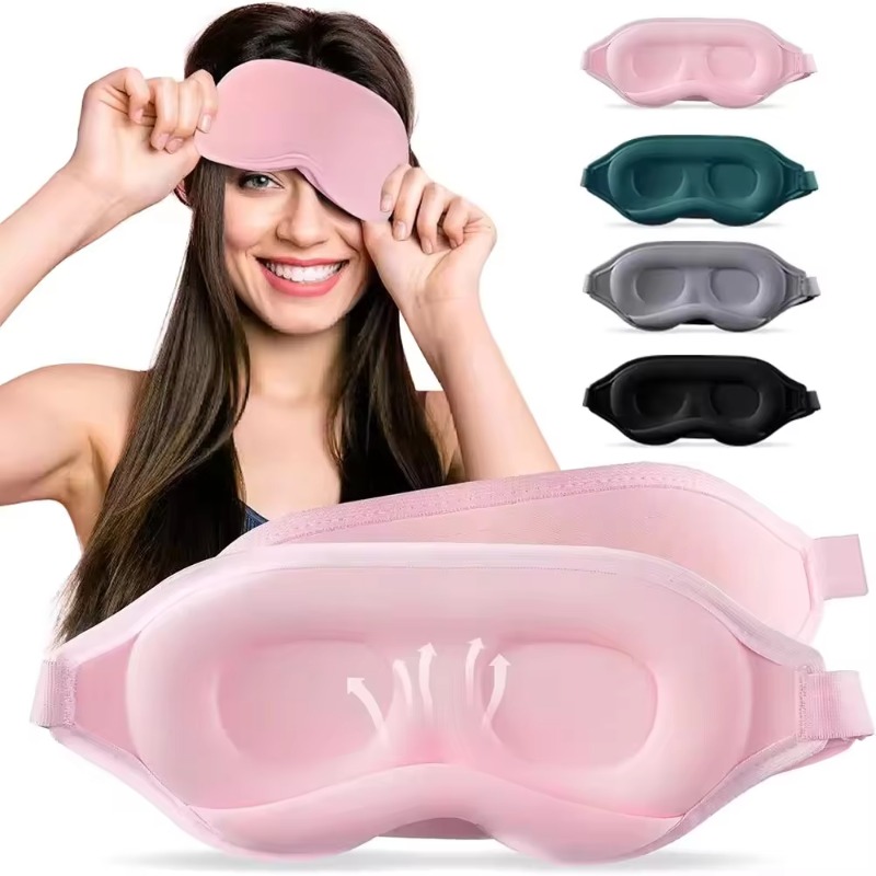 3D Printing Mask - Masker Mata 3D, Masker Tidur Penghalang