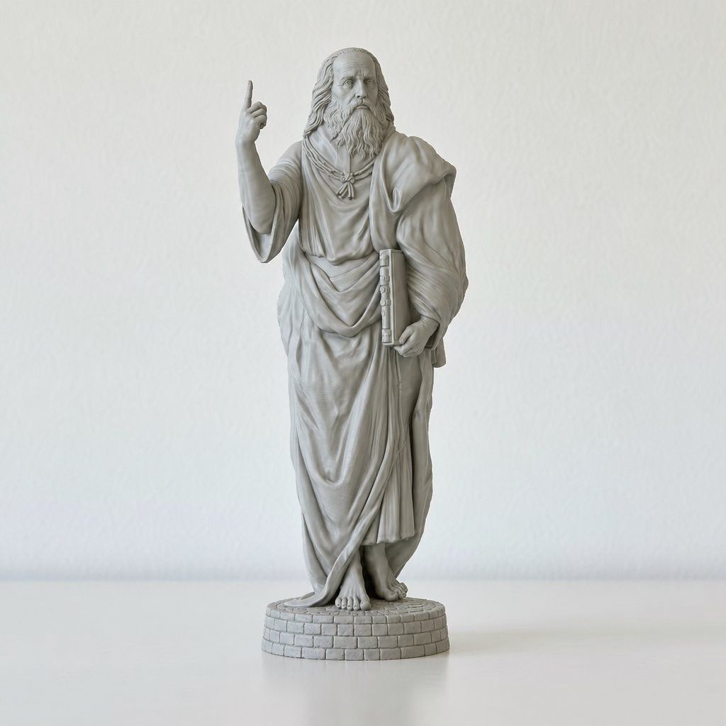 3D Printing Guide - Patung Plato, Panduan untuk Koleksi Patung