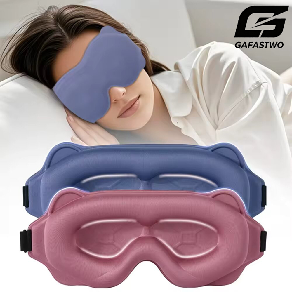 3D Printing Mask - Masker Tidur 3D, Menutupi Cahaya, Masker