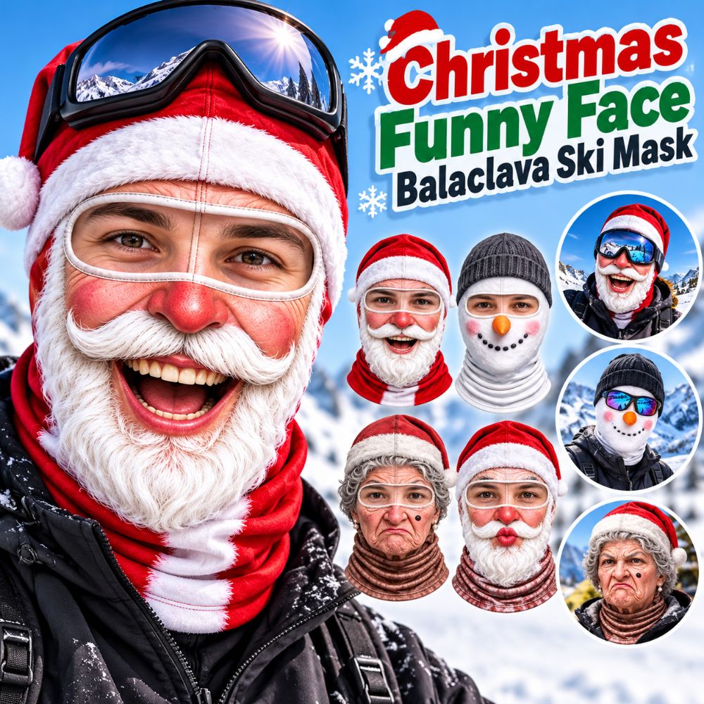 Masker Wajah Natal dengan Desa - 3D Printing Mask ulasan dan harga
