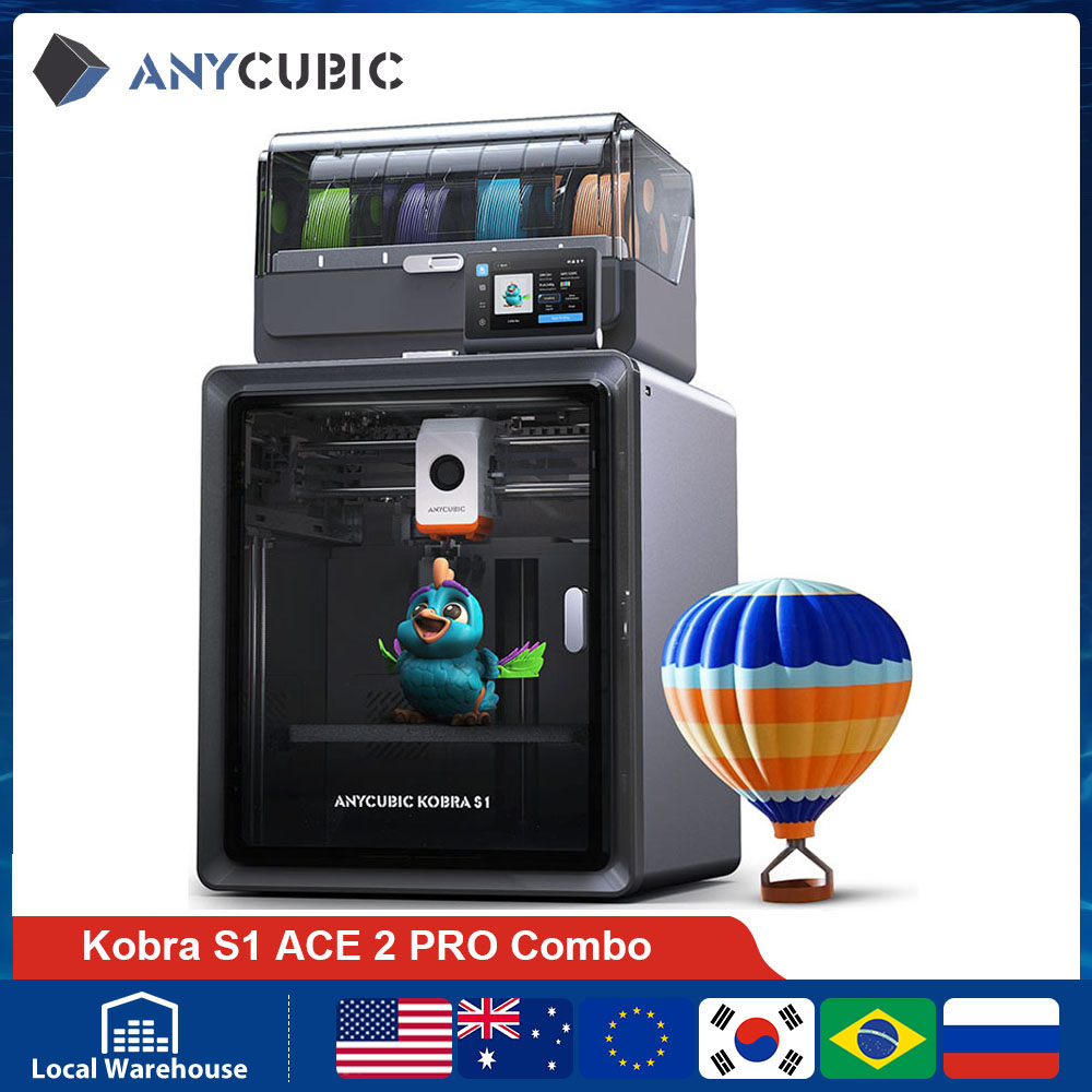 Anycubic Kobra S1 ACE 2 Pro Co - 3D Printing Online Service ulasan dan harga