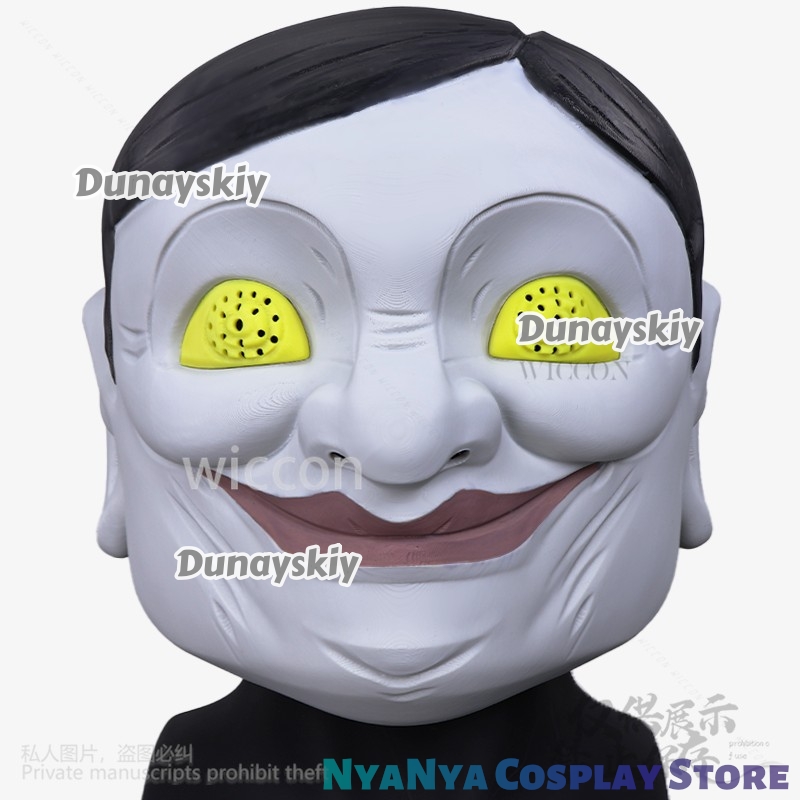 Kostum Cosplay Anime DAN DA DA - 3D Printing Mask ulasan dan harga
