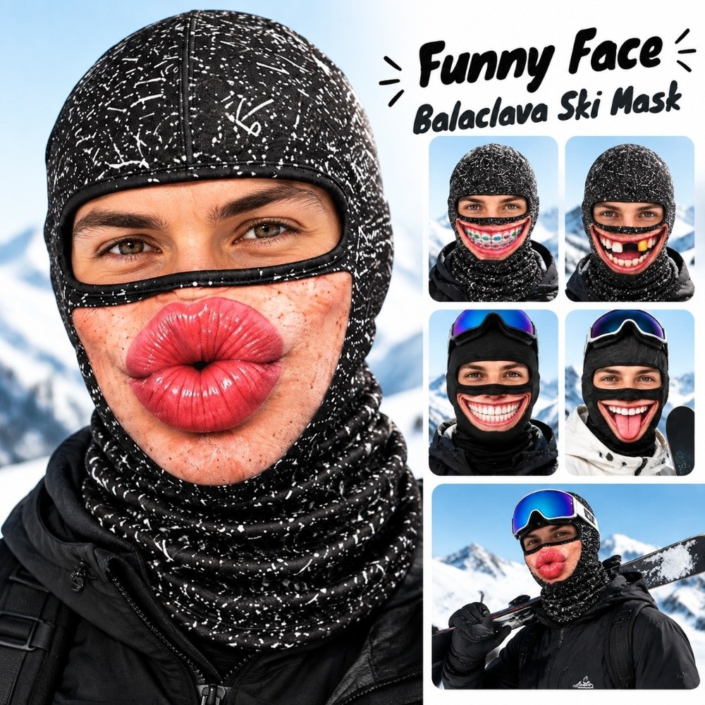 Masker Wajah Balaclava dengan  - 3D Printing Mask ulasan dan harga