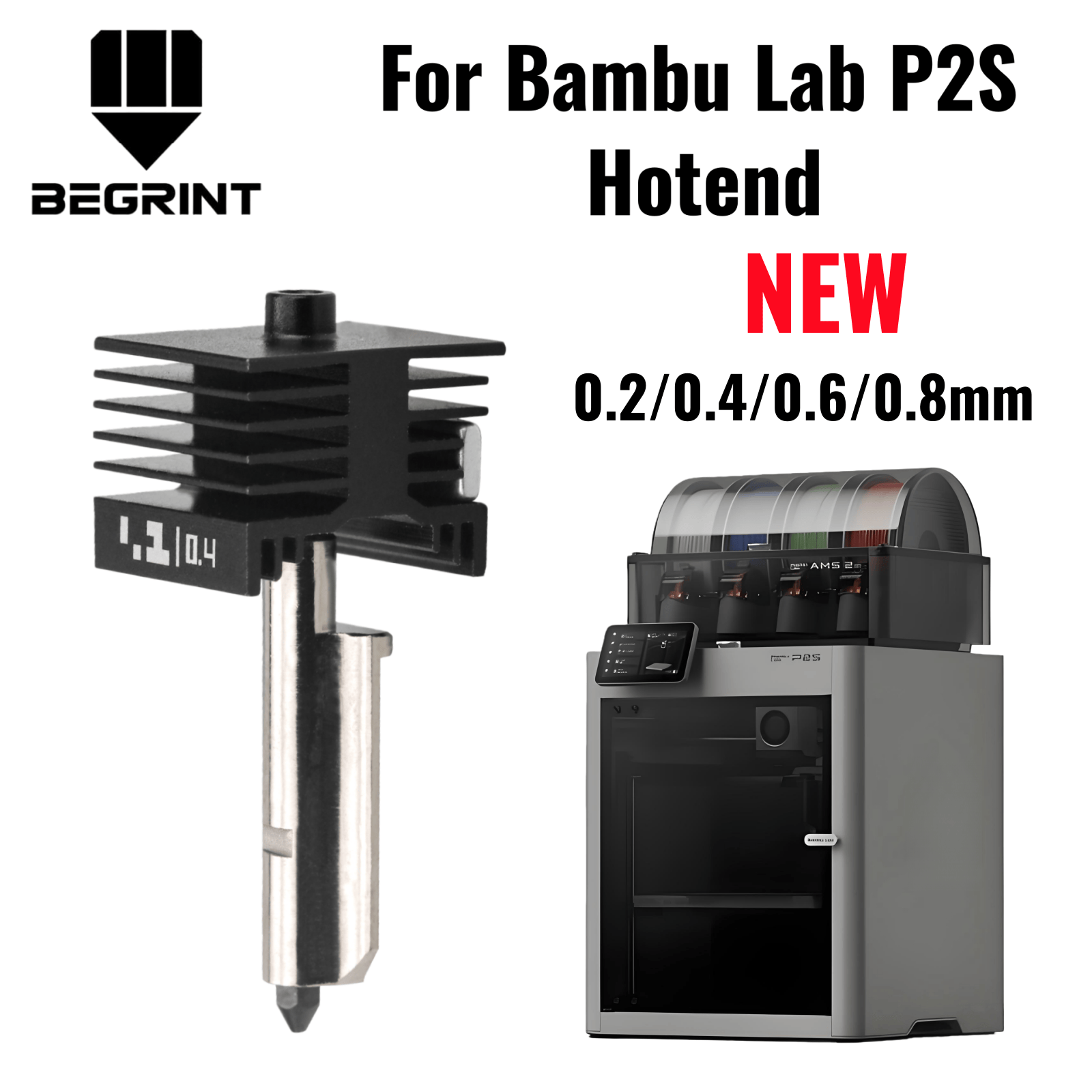 Untuk Bambu Lab P2S X2D, Nozel - 3D Printing Bambu Lab ulasan dan harga
